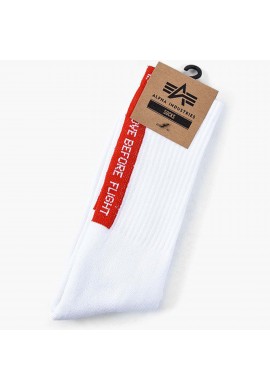 Ponožky RBF, Alpha Industries, White