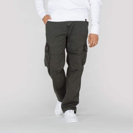 Kalhoty JET PANT Alpha Industries, GREYBLACK
