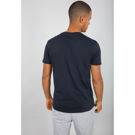 Tričko VINYL LOGO T Alpha Industries REPL.BLUE