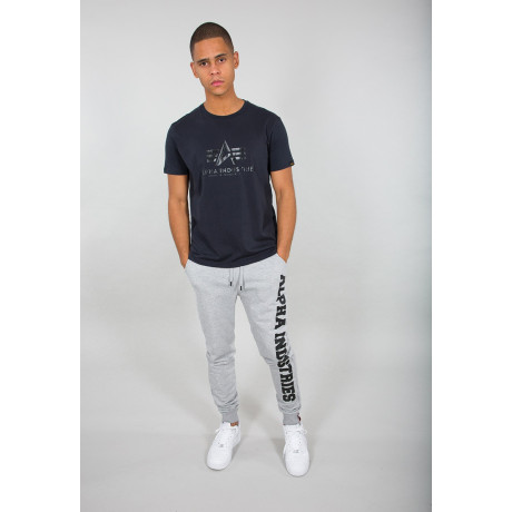 Tričko VINYL LOGO T Alpha Industries REPL.BLUE