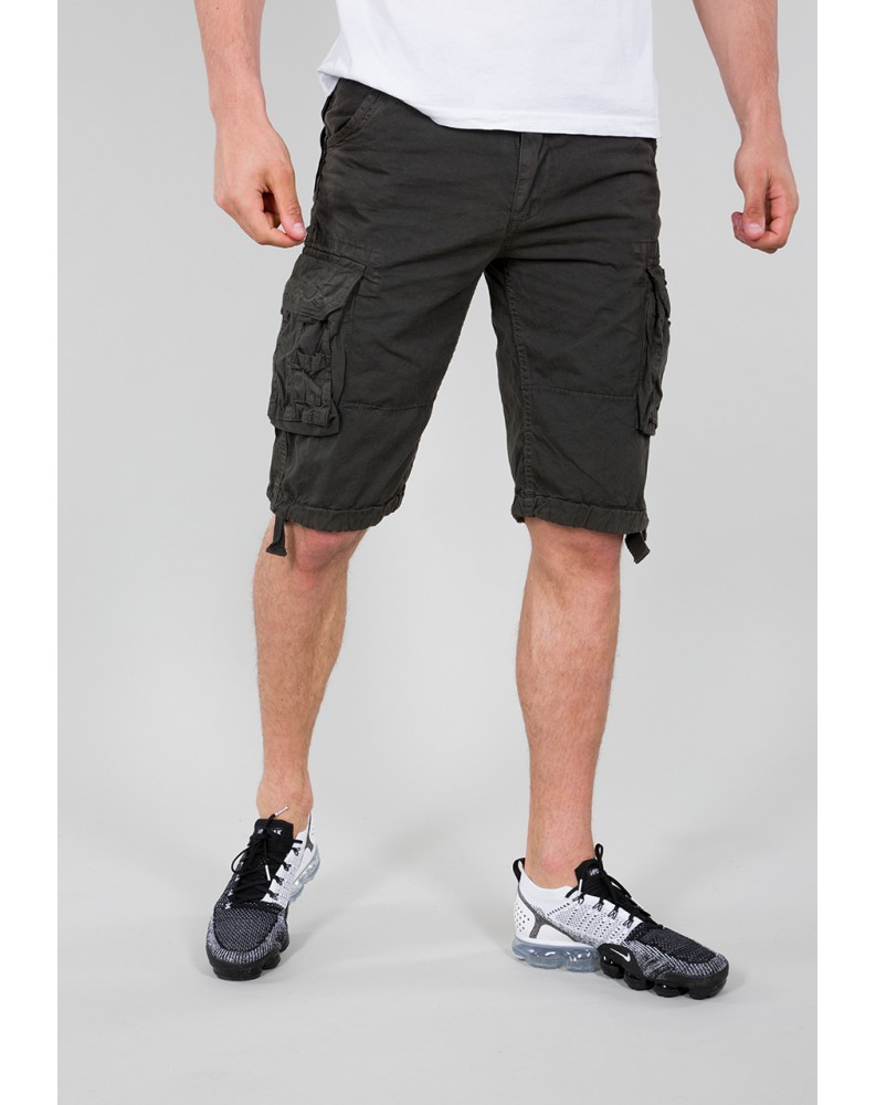 Kraťasy JET SHORT Alpha Industries Greyblack Kraťasy JET SHORT Alpha Industries Greyblack