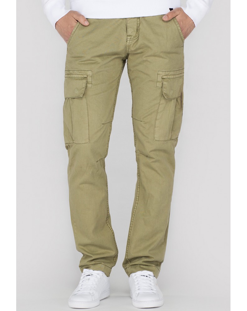 Kalhoty AGENT Alpha Industries, Light olive Kalhoty AGENT Alpha Industries, Light olive