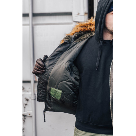 Bunda 45P HOODED Alpha Industries