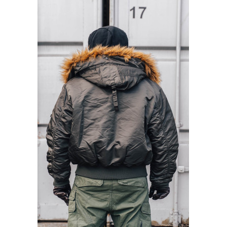 Bunda 45P HOODED Alpha Industries