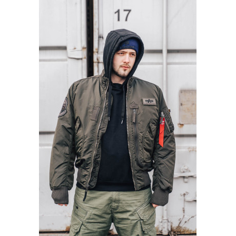 Alpha Industries BUNDA ENGINE (repl. šedá)  – SUPER CENA