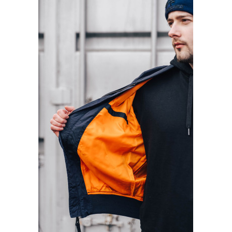 Bunda MA-1 TT  Alpha Industries REPL.BLUE