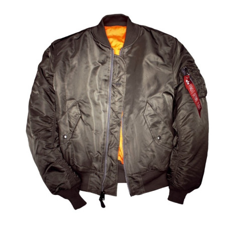 Bunda MA-1 Alpha Industries Repl.grey