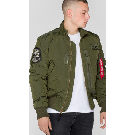 Alpha Industries BUNDA ENGINE (tmavě zelená)  – KOUPIT HNED
