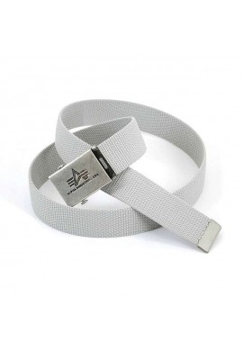 Pásek Heavy Duty Belt Alpha Industries Silver