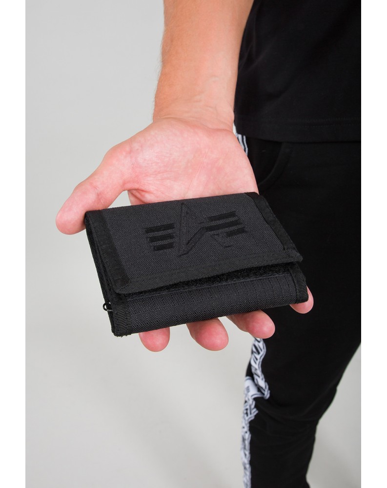 Peněženka Alpha Wallet Alpha Industries Black Peněženka Alpha Wallet Alpha Industries Black
