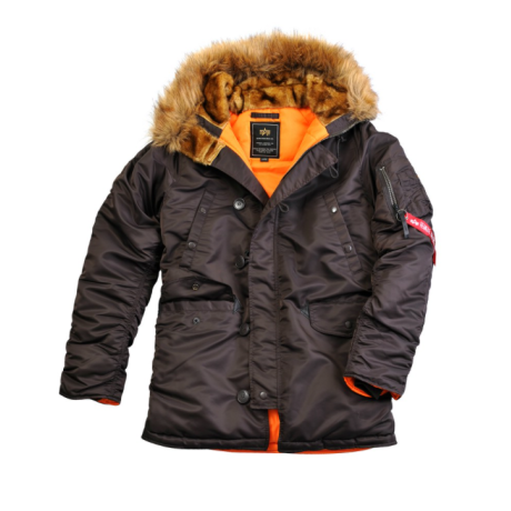 Bunda N3B VF 59 Alpha Industries DEEP BROWN