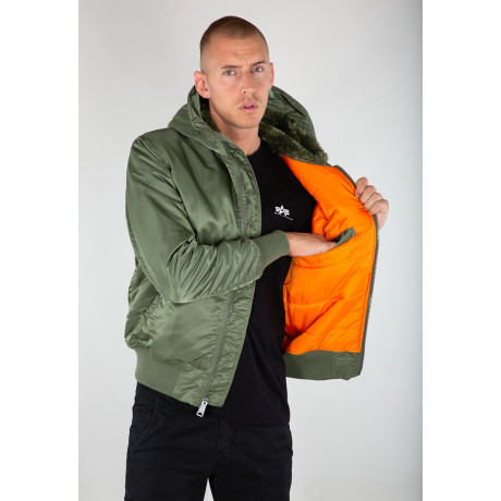 Bunda MA-1 Hooded Alpha Industries