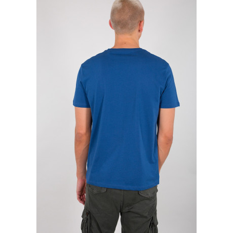Tričko BASIC T Alpha Industries NASA BLUE