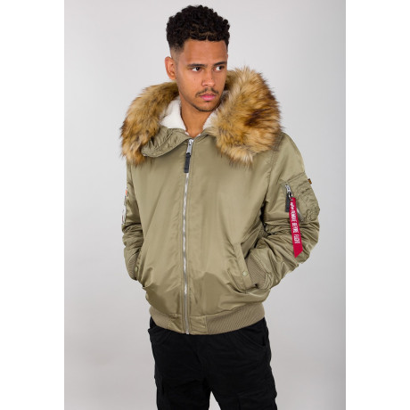 bunda MA-1 Hooded Arctic Alpha Industries Stratos