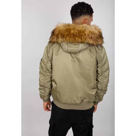 bunda MA-1 Hooded Arctic Alpha Industries Stratos