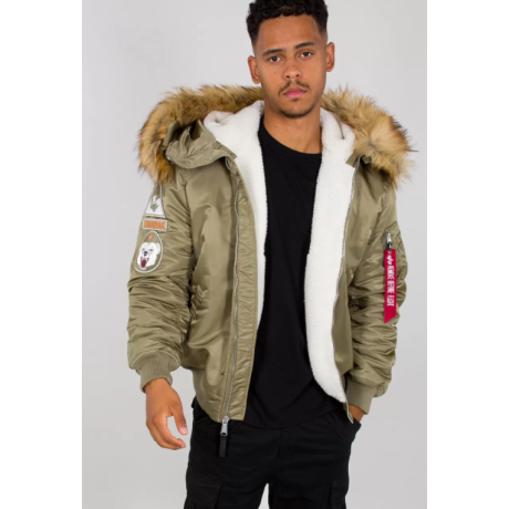 bunda MA-1 Hooded Arctic Alpha Industries Stratos