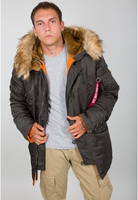 bunda MA-1 Hooded Arctic Alpha Industries Stratos