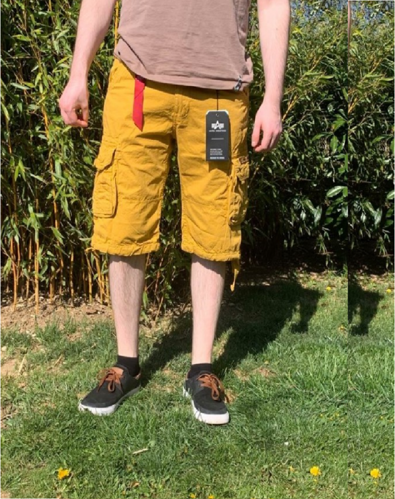 Kraťasy JET SHORT Alpha Industries Wheat Kraťasy JET SHORT Alpha Industries Wheat