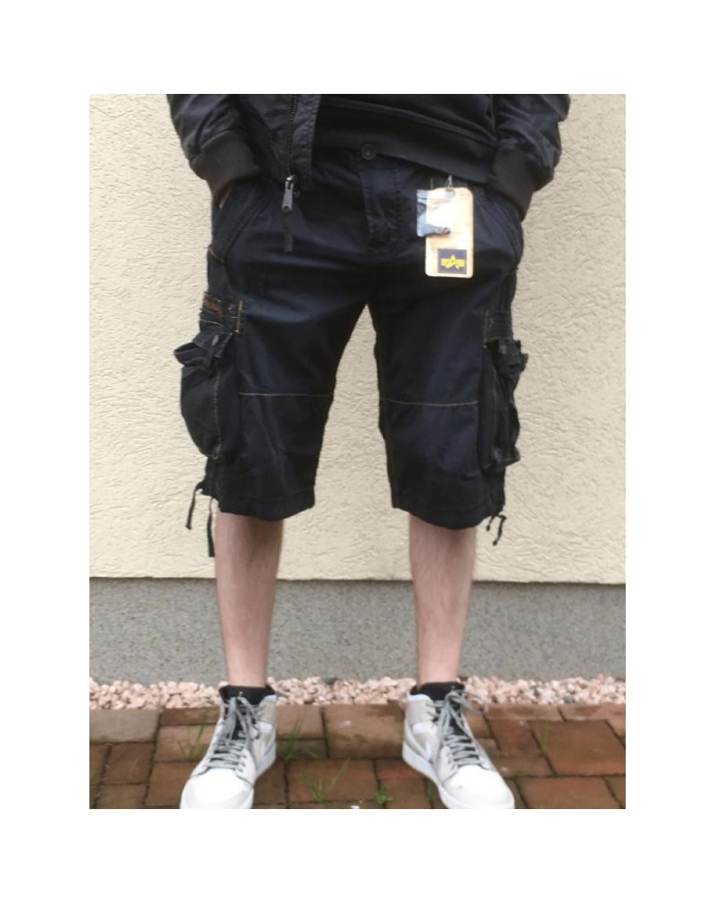 Kraťasy TERMINAL Short Alpha Industries Black