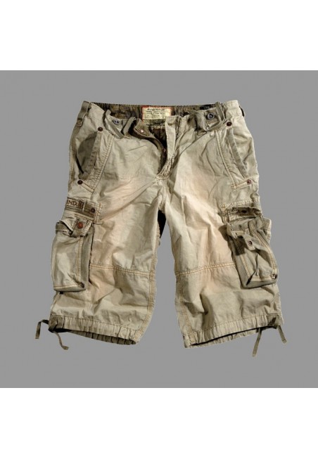 Kraťasy TERMINAL Short Alpha Industries Beige owd.